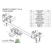 Фаркоп Лидер Плюс на Чери Амулет хетчбек 2003-2012 C101-A