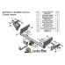 Фаркоп Лидер Плюс на Митцубиси L200 2006 - 2015 г.в.   M116-A