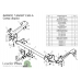 Фаркоп Лидер Плюс на Пежо Партнер L2  2008-2018 C303-A-p