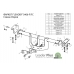 Фаркоп Лидер Плюс на Сузуки Гранд Витара 5 дверей 2005-2016 S406-F