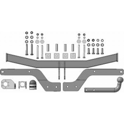 Фаркоп Motodor для Renault Arkana 2019- 91715-A