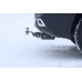 Фаркоп Kia Seltos 2020 с накладкой из нержавейки съемный квадрат PT Group