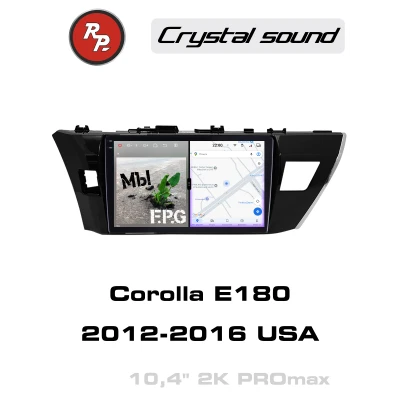 Автомагнитола RedPower 85166PROmax для Toyota Corolla E180 (05.2012-07.2016) для рынка США