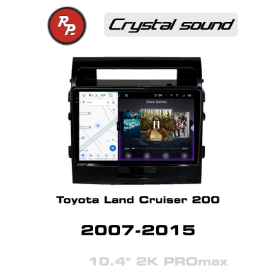 Автомагнитола RedPower 85200MPROmax для Toyota Land Cruiser 200 11-поколение (09.2007-12.2015) матовая