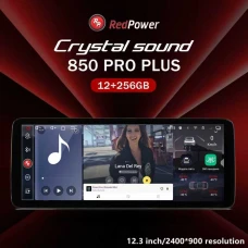 Автомагнитола RedPower 850 PROplus 12/256 Гб 12.3 дюймa XLM (без рамки и проводки)