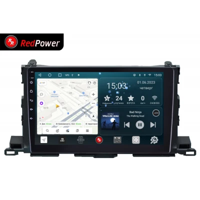 Автомагнитола RedPower 70184 для Toyota Highlander 3-поколение XU50 (03.2013-07.2020)