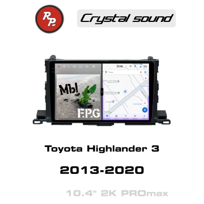 Автомагнитола RedPower 85184PROmax для Toyota Highlander 3-поколение XU50 (03.2013-07.2020)