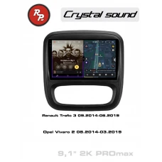 Автомагнитола RedPower 85374PROmax для Renault Trafic 3-поколение (09.2014-06.2019), Opel Vivaro 2-поколение (08.2014-03.2019)