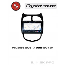 Автомагнитола RedPower 85409PRO для Peugeot 206 (1998-2012)