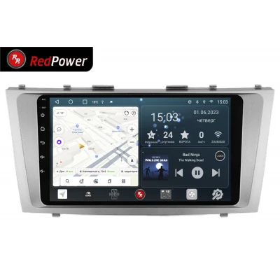 Автомагнитола RedPower 70264 для Toyota Camry XV40 (01.2006-09.2011) темно-серая