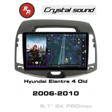 Автомагнитола RedPower 85092GPROmax для Hyundai Elantra 4-поколение HD (04.2006-09.2011) серая
