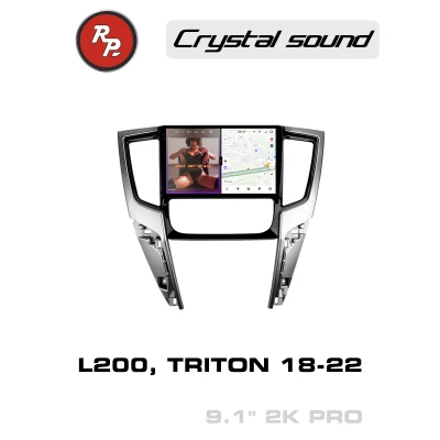 Автомагнитола RedPower 85345PRO для Mitsubishi L200, Triton (11.2018-04.2022)