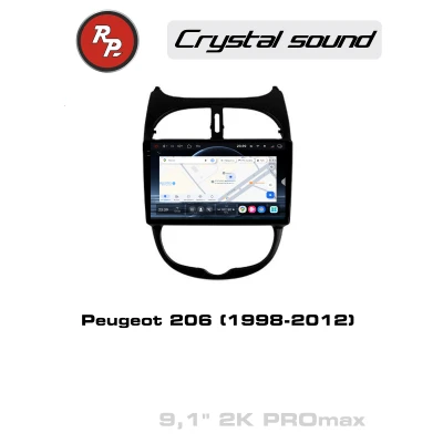 Автомагнитола RedPower 85409PROmax для Peugeot 206 (1998-2012)