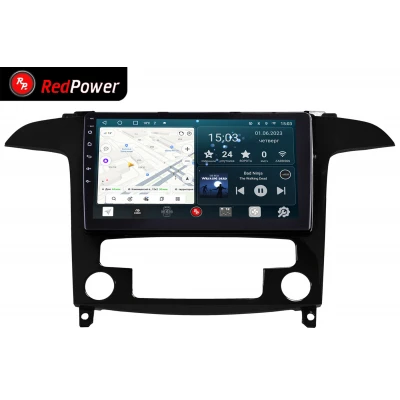 Автомагнитола RedPower 70139G для Ford S-MAX (03.2006-04.2015) и Galaxy (06.2006-06.2015) с климат-контролем глянец