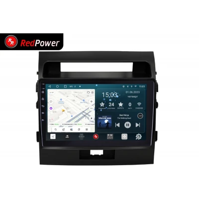 Автомагнитола RedPower 70200M для Toyota Land Cruiser 200 11-поколение (09.2007-12.2015) матовая
