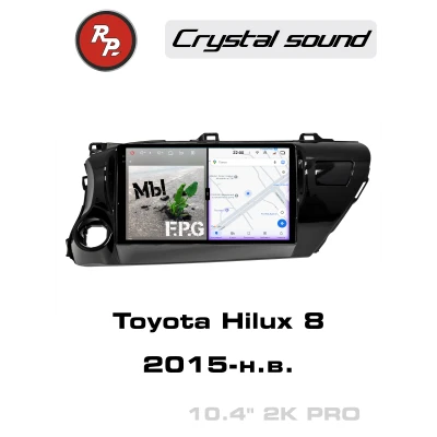 Автомагнитола RedPower 85186PRO для Toyota Hilux 8-поколение AN120 (05.2015-н.в.)