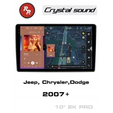 Автомагнитола RedPower 85216SPRO для Jeep, Chrysler, Dodge (2007+) серебро