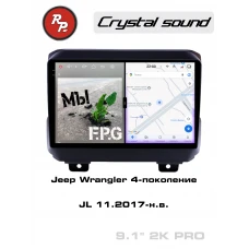 Автомагнитола RedPower 85272PRO для Jeep Wrangler 4-поколение JL (11.2017-н.в.)