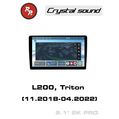 Автомагнитола RedPower 85346PRO для Mitsubishi L200, Triton (11.2018-04.2022)