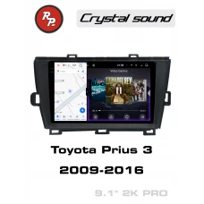 Автомагнитола RedPower 85189PRO для Toyota Prius 3-поколение XW30 (01.2009-04.2016) Black под левый руль