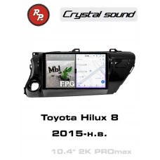 Автомагнитола RedPower 85186PROmax для Toyota Hilux 8-поколение AN120 (05.2015-н.в.)