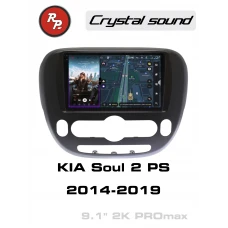 Автомагнитола RedPower 85044MPROmax 9 дюймов для KIA Soul 2-поколение PS с климат-контролем (04.2014-12.2019) матовая