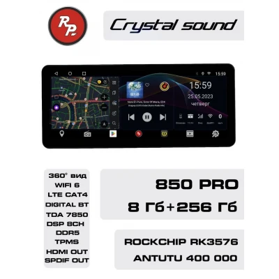 Автомагнитола RedPower RedPower 85117XLMPRO для Toyota RAV4 5-поколение XA50 (03.2018-2023)