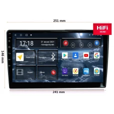 Автомагнитола RedPower 750 Hi-Fi 10' (для рамки 10 дюймов)