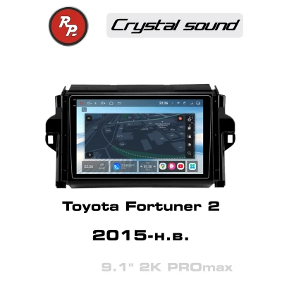 Автомагнитола RedPower 85069PROmax для Toyota Fortuner 2-поколение (07.2015-н.в)