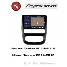 Автомагнитола RedPower 85361PROmax для Renaut Duster (2010-2015), Nissan Terrano (2014-2016)