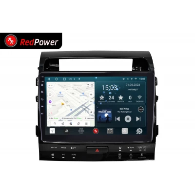 Автомагнитола RedPower 70203 для Toyota Land Cruiser 200 11-поколение (2010-2012) с климат-контролем на магнитоле