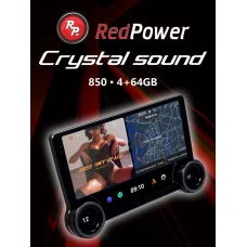 Автомагнитола RedPower 850 4/64 Гб 9 дюймов с крутилками (без рамки и проводки)