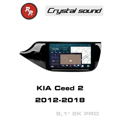 Автомагнитола RedPower 85238GPRO для KIA Ceed 2-поколение JD (07.2012-11.2018) глянец без кнопки старт/стоп