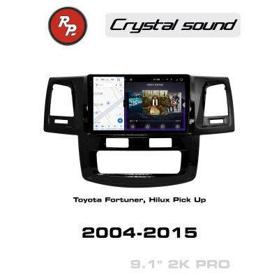 Автомагнитола RedPower 85269PRO для Toyota Fortuner (11.2004-06.2015)​, Hilux Pick Up (08.2004-10.2015)