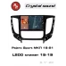 Автомагнитола RedPower 85424 для Mitsubishi Pajero Sport (07.2016-05.2021) МКП, L200 (2015-2019) с климат-контролем