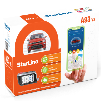 Автосигнализация StarLine A93 v2 GSM