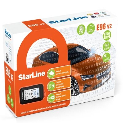 StarLine E96 v2 BT 2can+4lin 2 SIM GSM GPS 